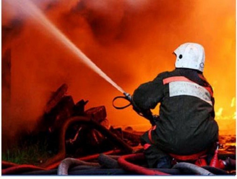 Произошел пожар в тюменском ТЦ «Кристалл»